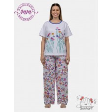 Pijama Feminino - MC+Calça
